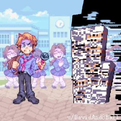 Trouble but Senpai & Missingno sing it