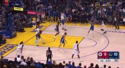 [Highlight] Harden dances on Curry and drains the step-back three!