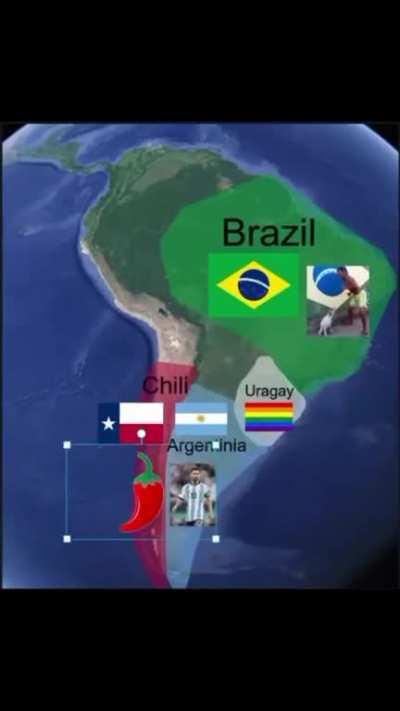 South America according to gringos 🇺🇸🇺🇲🇺🇸