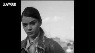 Hailee for Glamour Spain BTS 2019