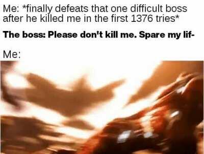 Ain't gonna get no mercy from me