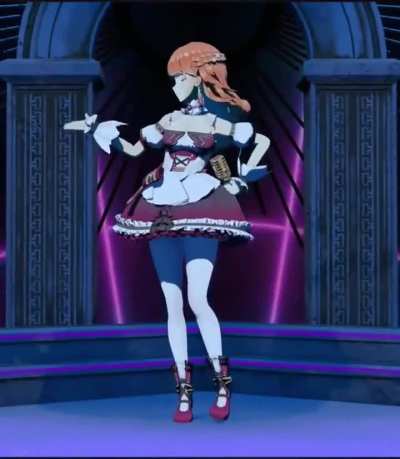 Kiara showing off her new 3d outfit!