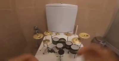 An epic drum solo