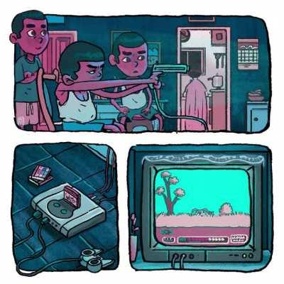 Anyone remember playing duck hunt? So many memories! Digital, me.