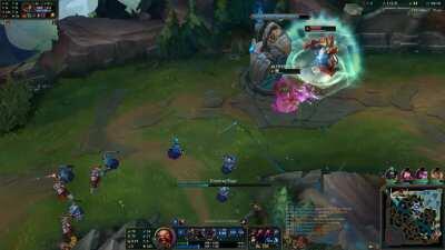 Unstoppable force meets confused drunk