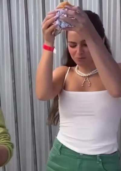 White Tank Top Beauty