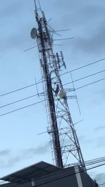 When you have friends in high places... literally.