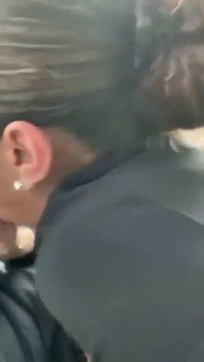 Cutie giving sloppy head