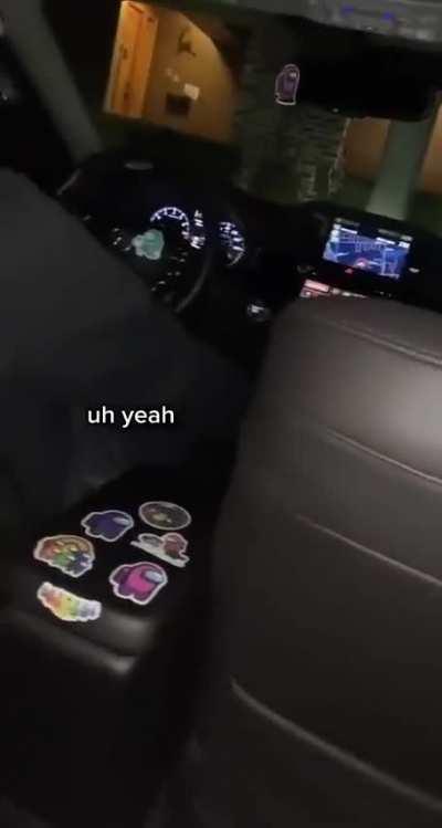 I think he likes among us but idk