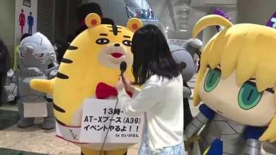 Sayachi + AnimeJapan Mascots