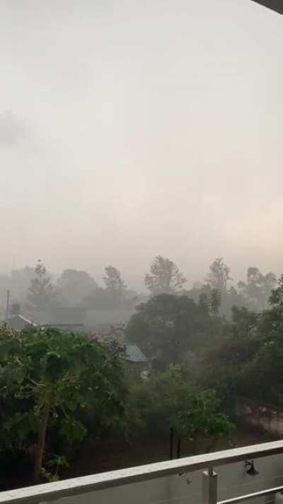 Another rainy day, a lot heavier and more windy today