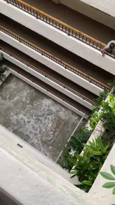 Storm surge of Hurricane Ian in Fort Myers, FL