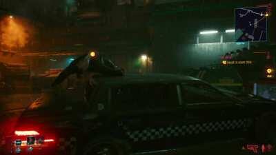 Just witnessed Delamain yeet Jackie’s corpse