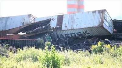 2021/08/11 Freight train rear-ended another one in Croatia (no fatalities)