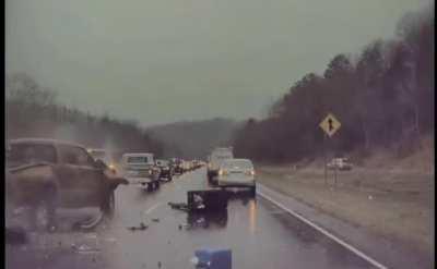 THIS is why I have a fear of coming to a complete stop on the highway