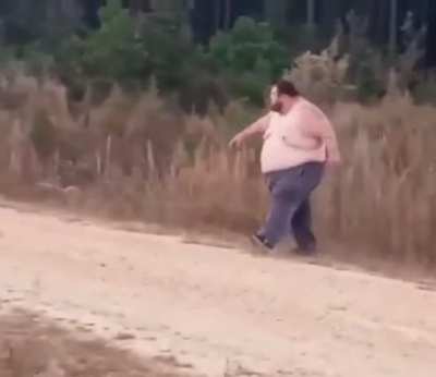 Caseoh in the forest 