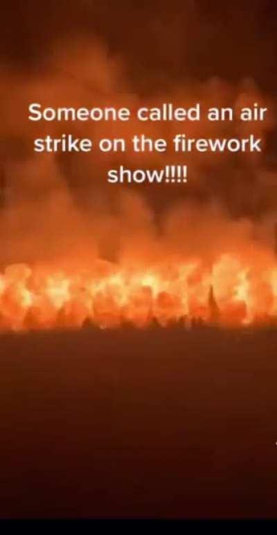 What a way to end the Firework Show