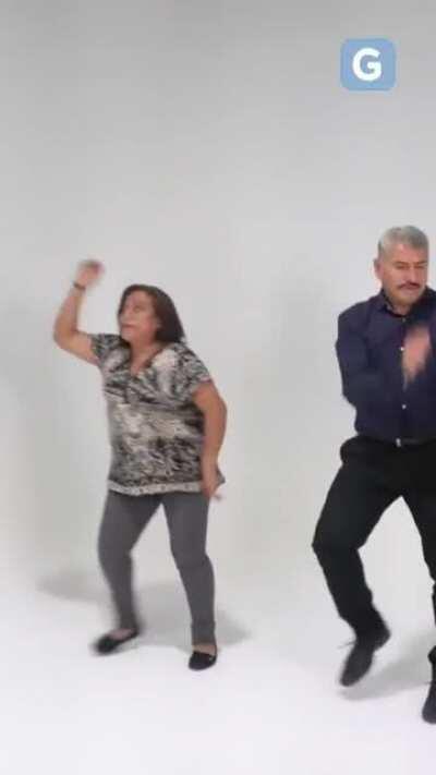 Para los que no sabían como se bailaba la música disco