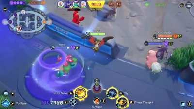 Glad the enemy team wasn't too upset about losing and decided to have a dance party with us.