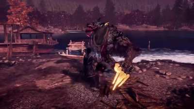 Samurai Style Exclusive Action: Deflect