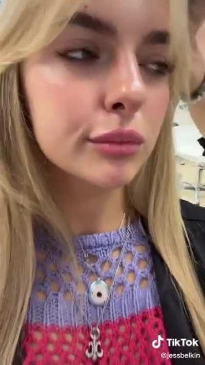 fresh trim and bangs