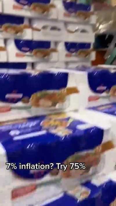 This guy walks around Costco and shares examples of food inflation that are way higher than the numbers reported for food inflation by the government.
