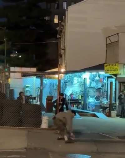 Hope she’s ok 😬