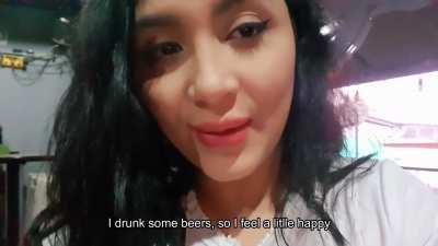 Sexy Latina public play with a surprise ending part 1