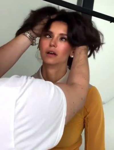 Getting a head massage