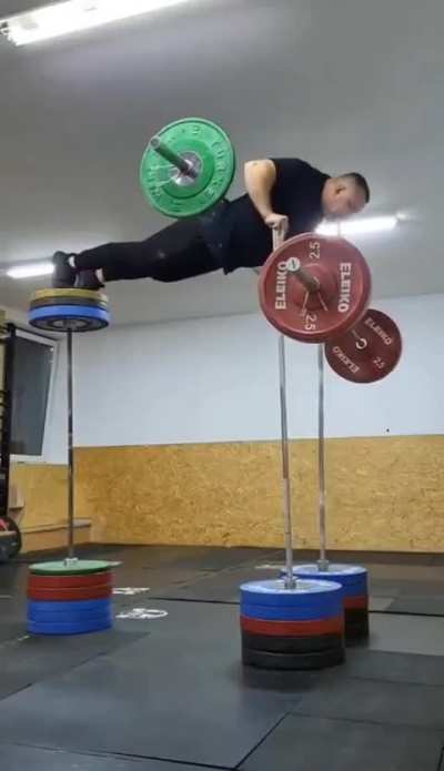 What is he training for exactly?!