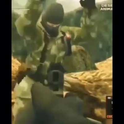 😳mtal gear throw it back??!