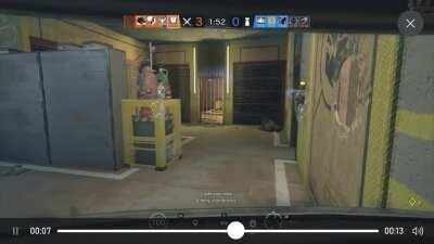 I was trying to shoot the ADS, I swear!!