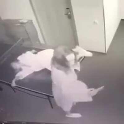 HMC While we get a few selfies on the Holiday inn ping pong table