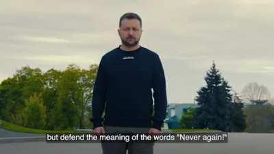 Message from President Zelensky with subtitles. (It’s long)