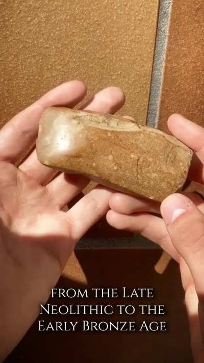 Neolithic axe head I found a few months ago while metal detecting.