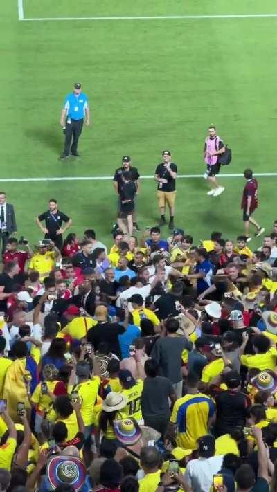 Darwin Nunez getting into a fight with the fans wtf