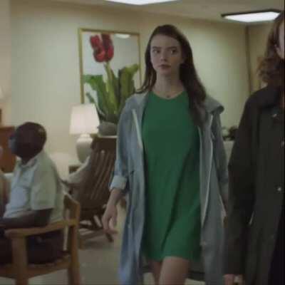 Anya Taylor Joy and her golden globes