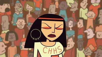 Re-animated my favourite Cleo scene to practice rigged animation!