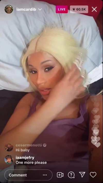 Cardi B Nip Slip