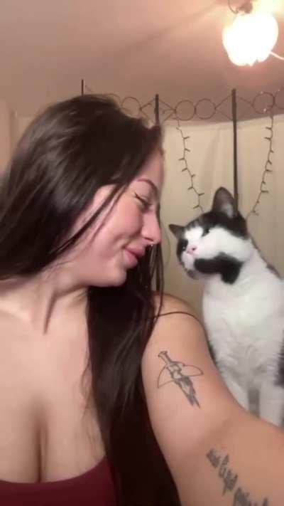 He want some attention