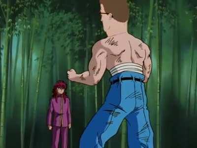 Hank Hill in Yu Yu Hakusho 25