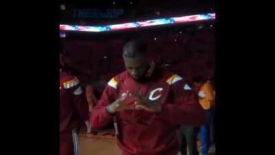 LeBron is a real one