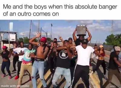 Deliverance has the best outro of any song ever