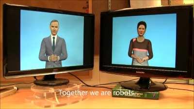 Two A.I. Chatbots Speaking To Each Other