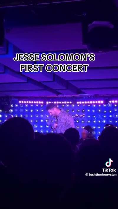 Jesse’s First Concert