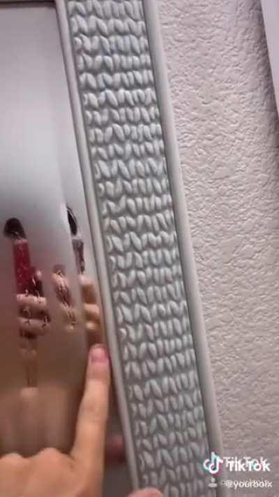 Miren lo que encontré en el baño