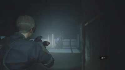 Zombies : where are you going he's right there. Mr X : you know very well I can't go into the clock tower (smacks zombie) 😂 😂