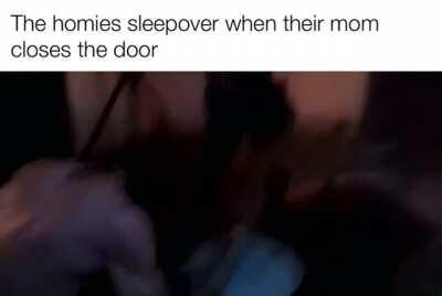 When you close the door the rules are gone