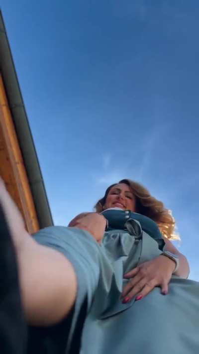 German mommy enjoying the new season
