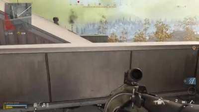 Blocking the ladder paid off!